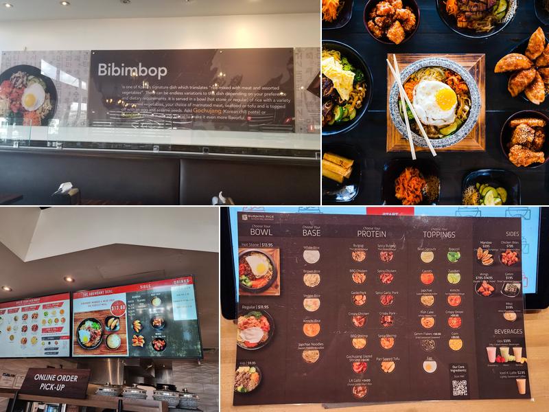 Burning Rice Menu