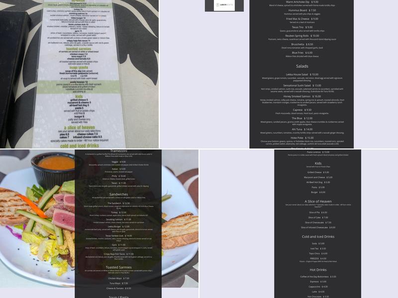 Lekka Retail Concepts Menu
