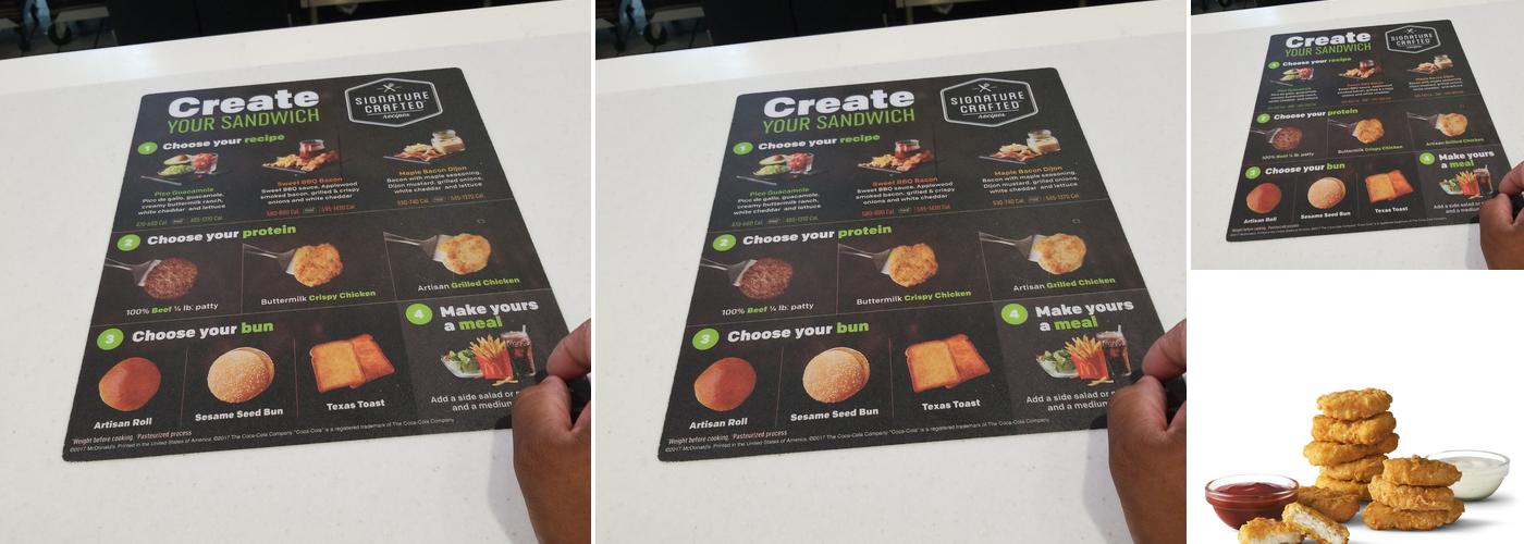 McDonald's Menu