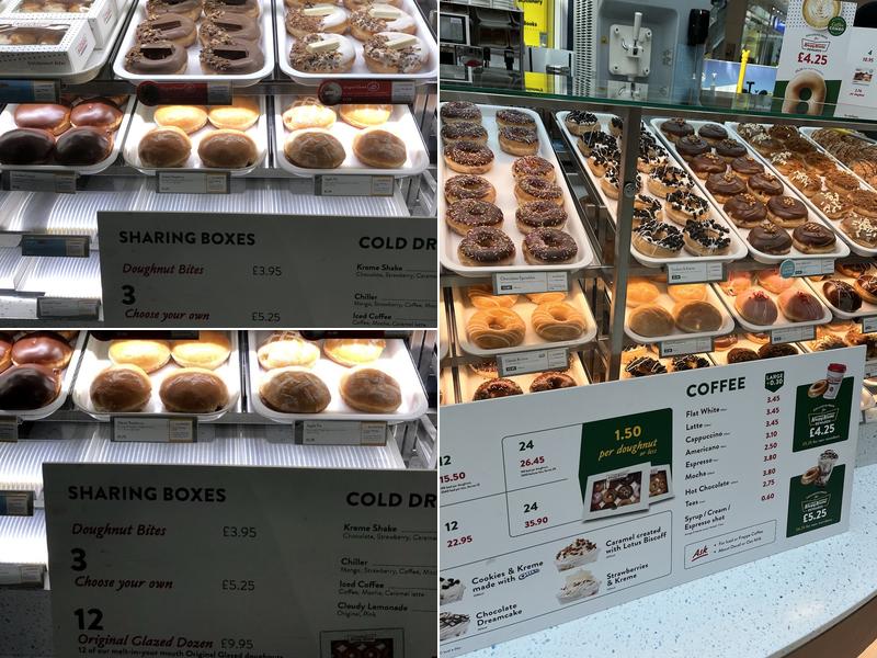 Krispy Kreme Westfield Menu