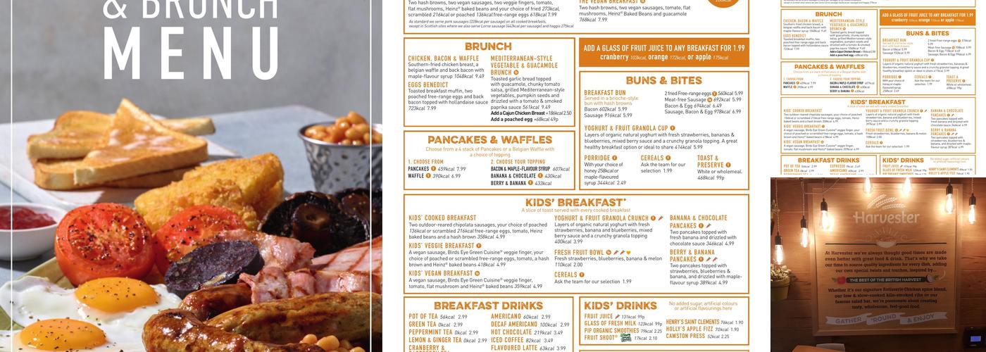 Compasses Hornchurch Menu