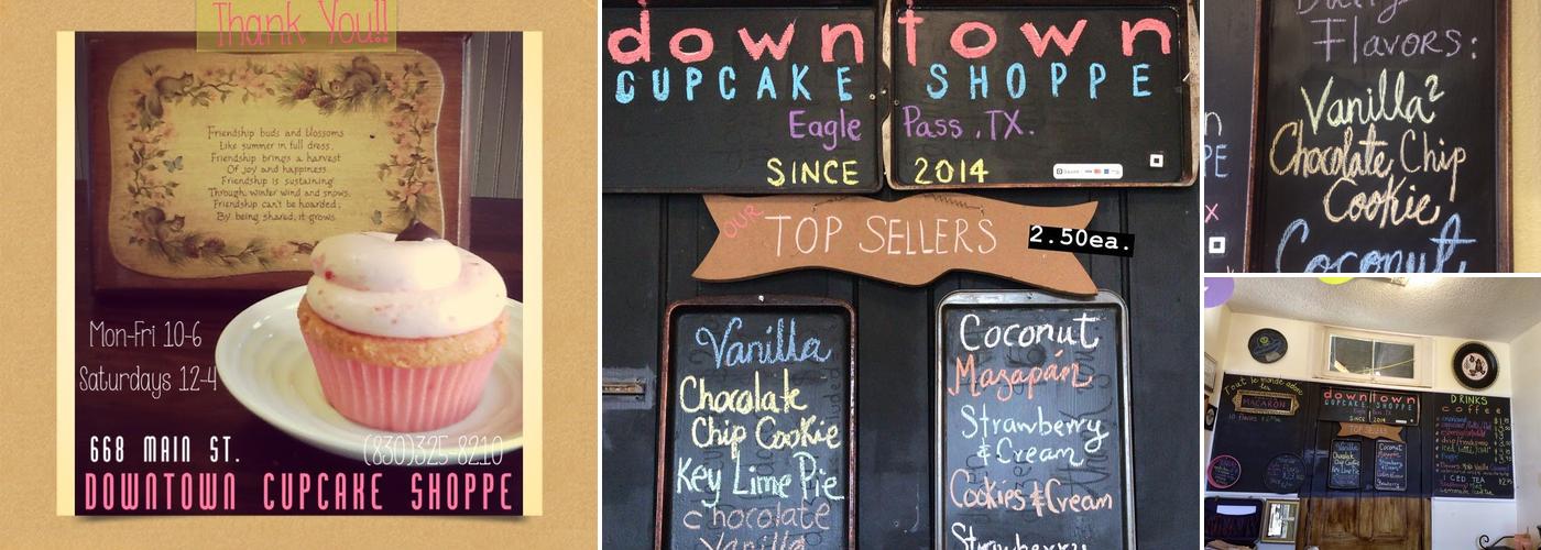 Downtown Cupcake Shoppe Menu