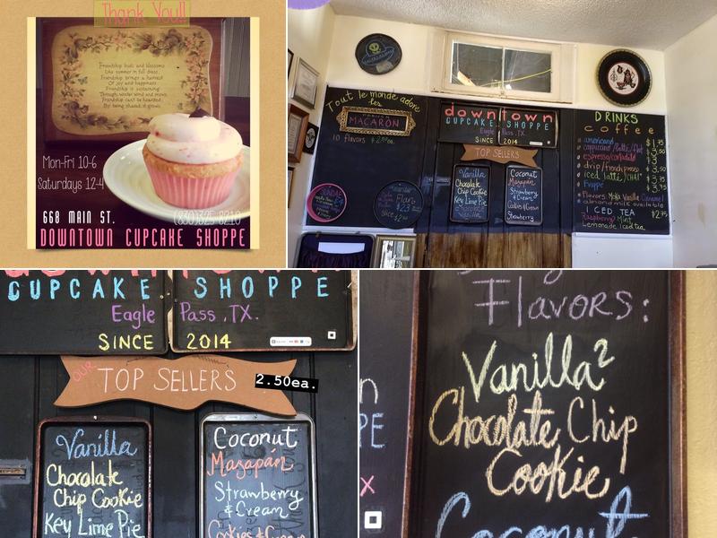 Downtown Cupcake Shoppe Menu