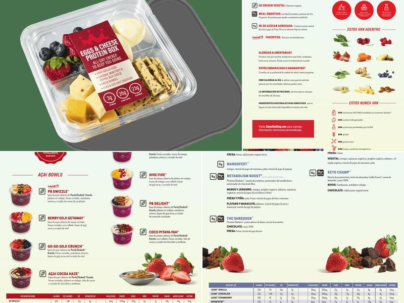 Smoothie King Menu