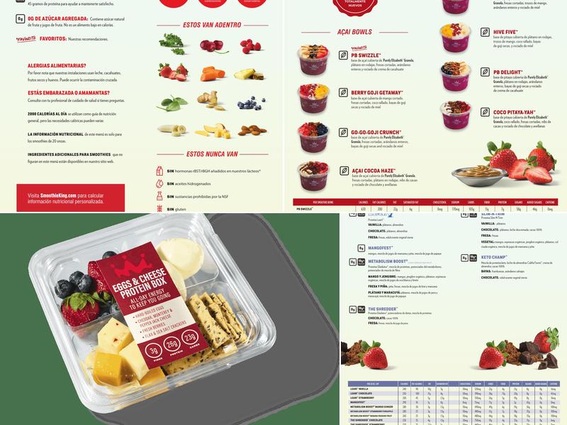 Smoothie King Menu