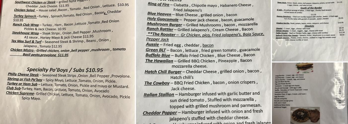 Aguado Catering Menu