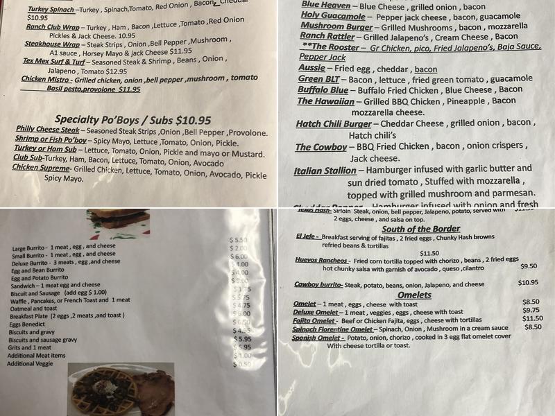 Aguado Catering Menu