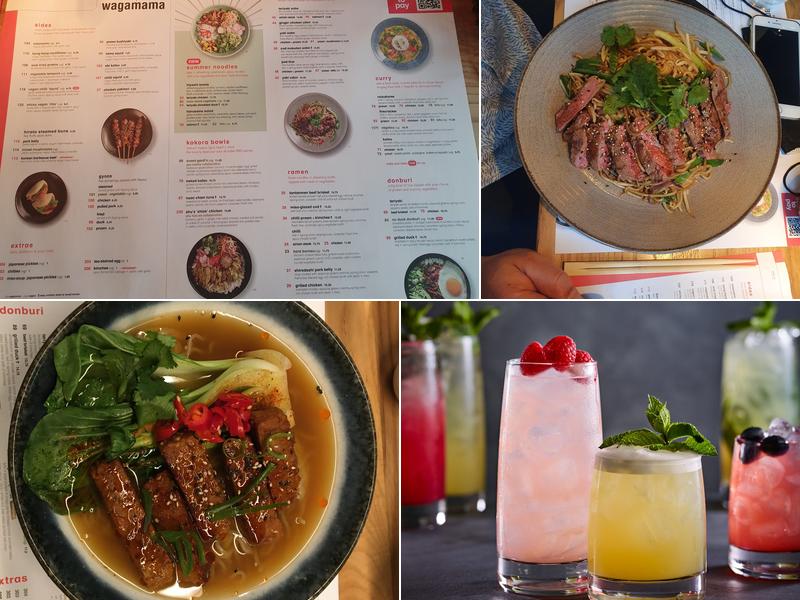 wagamama covent garden Menu