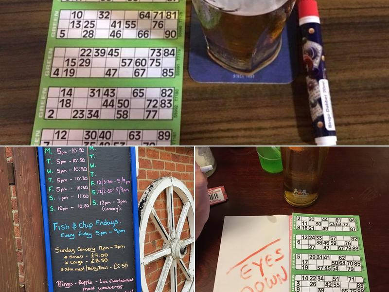 The Cartwheel Club / Pub Menu