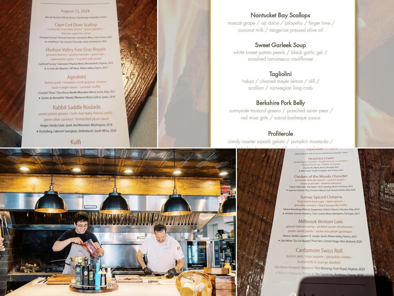 Three Blacksmiths Menu