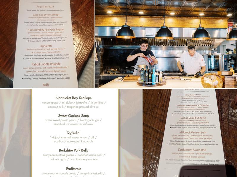 Three Blacksmiths Menu