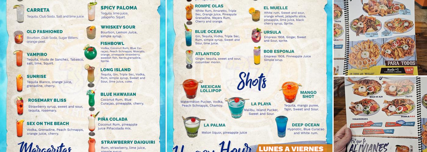 Muelle 37 Menu