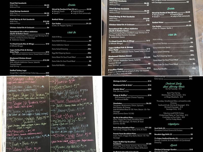 Stir It Up Bistro & Catering Menu