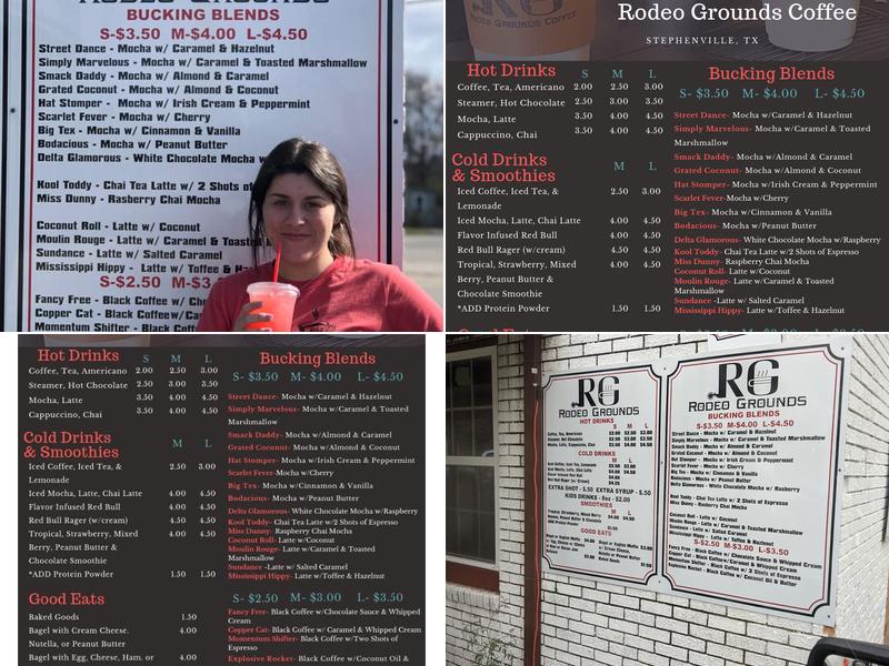Rodeo Ground Coffee Menu