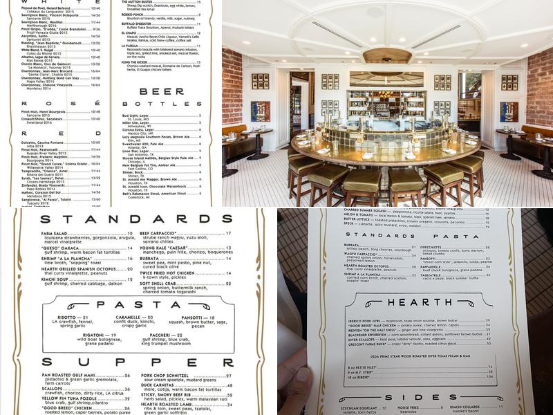 State of Grace Menu