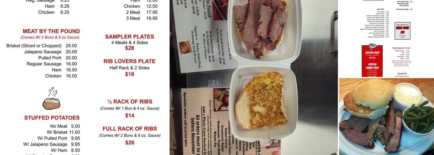 Hickory Roots BBQ Menu