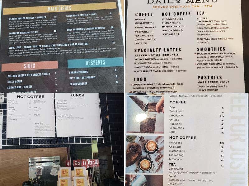 A 2nd Cup Menu