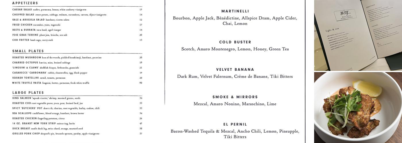 2 Spring Menu