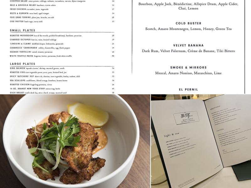 2 Spring Menu