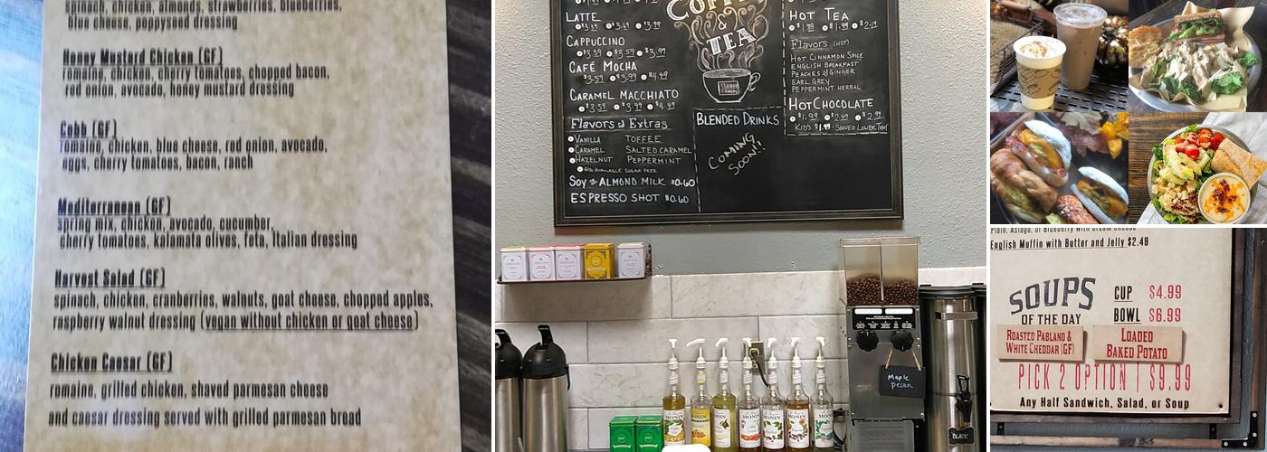 Latham Bakery Menu
