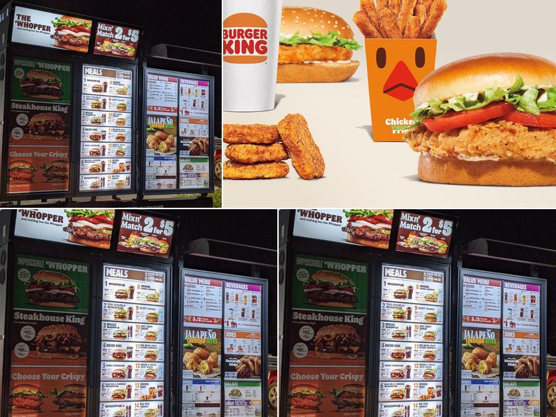 Burger King Menu