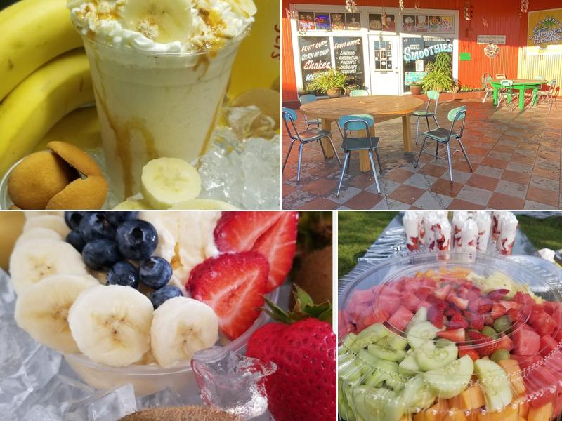Tropical Paradise Fresh Fruits & Smoothies 202 E Woodrow St, Jacksonville