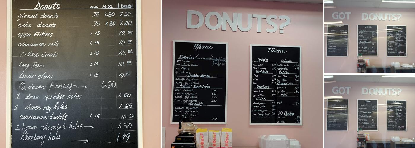Got Donuts? Menu