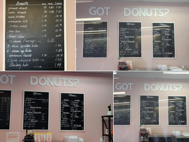 Got Donuts? Menu