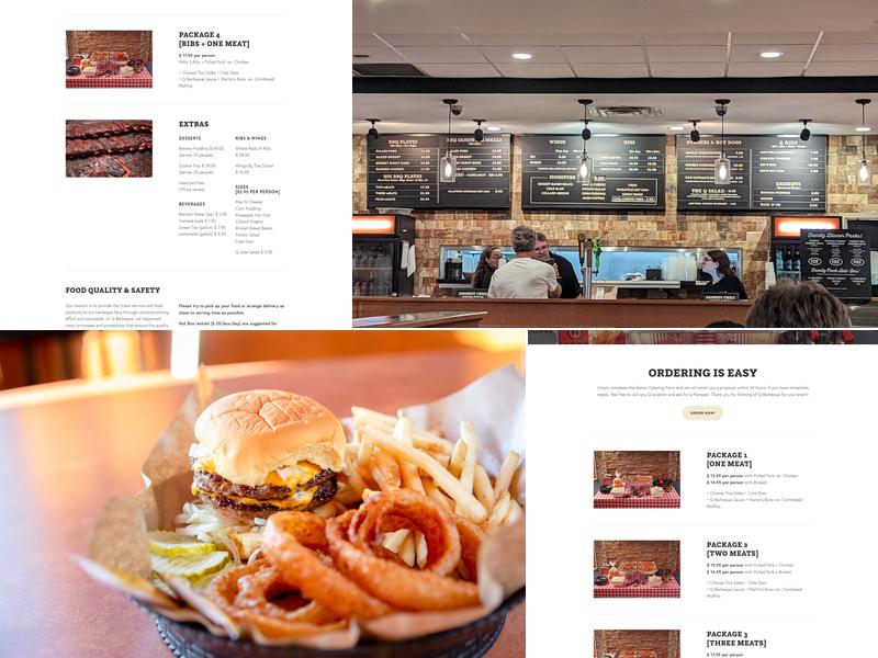 Q Barbeque Menu