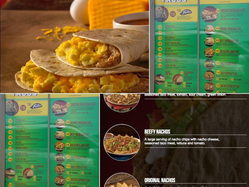 FasTaco - Crowley Menu