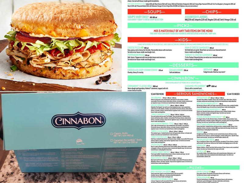 Schlotzsky's Menu