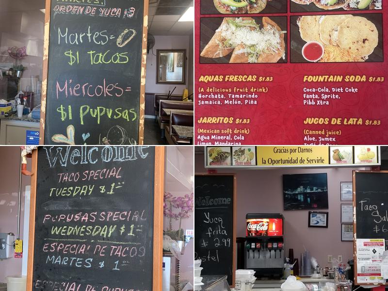 Shelly's Food, Comida Latina Menu
