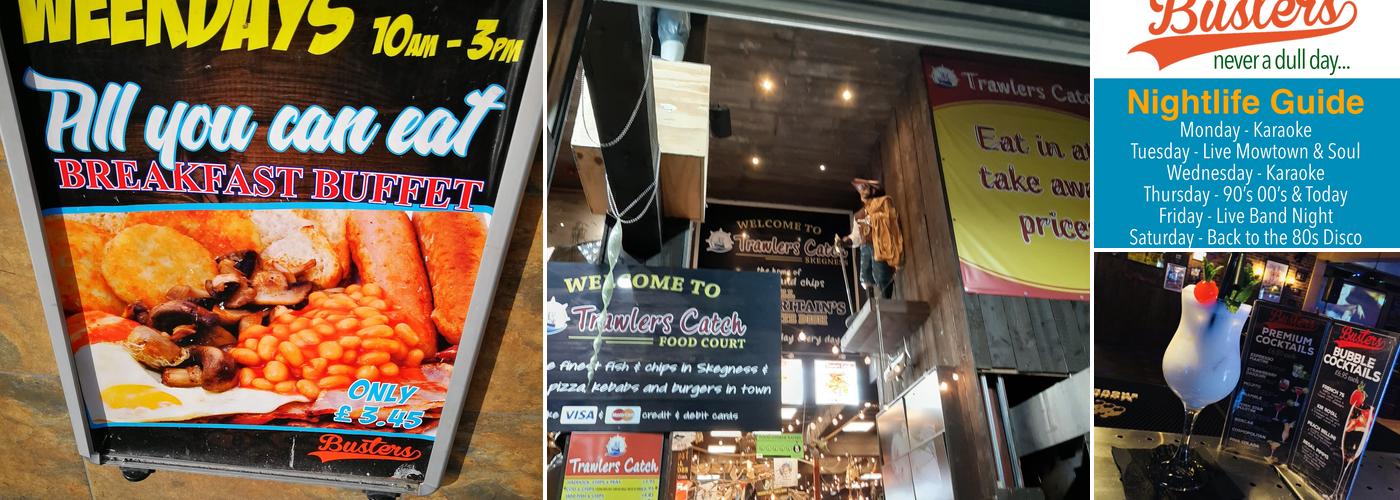 Busters Fun Pub Menu