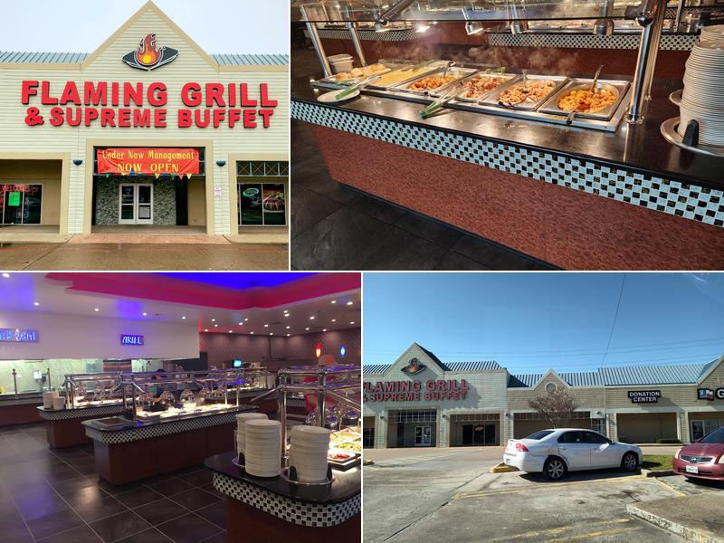 Flaming Grill & Supreme Buffet 11420, 150 East Fwy 1-10 Suite, Jacinto City