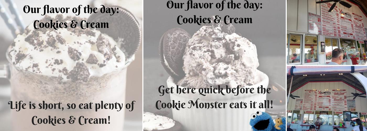 Kill Devil's Frozen Custard & Beach Fries Menu