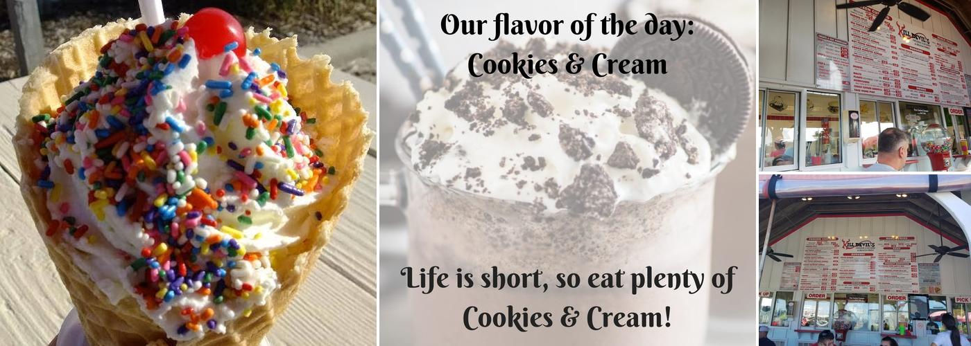 Kill Devil's Frozen Custard & Beach Fries Menu