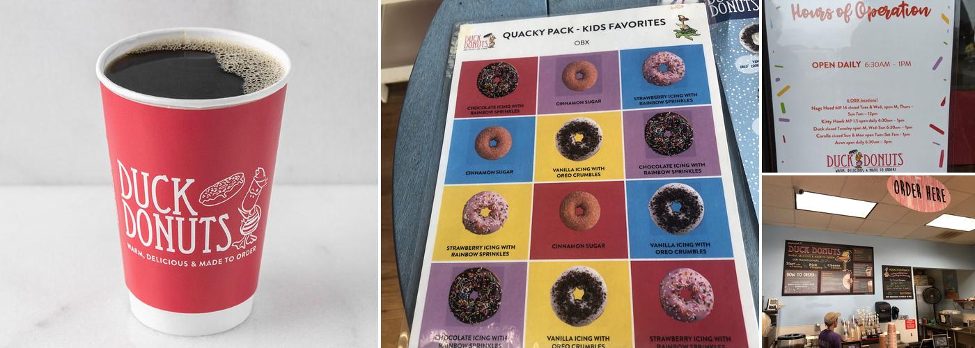 Duck Donuts Menu