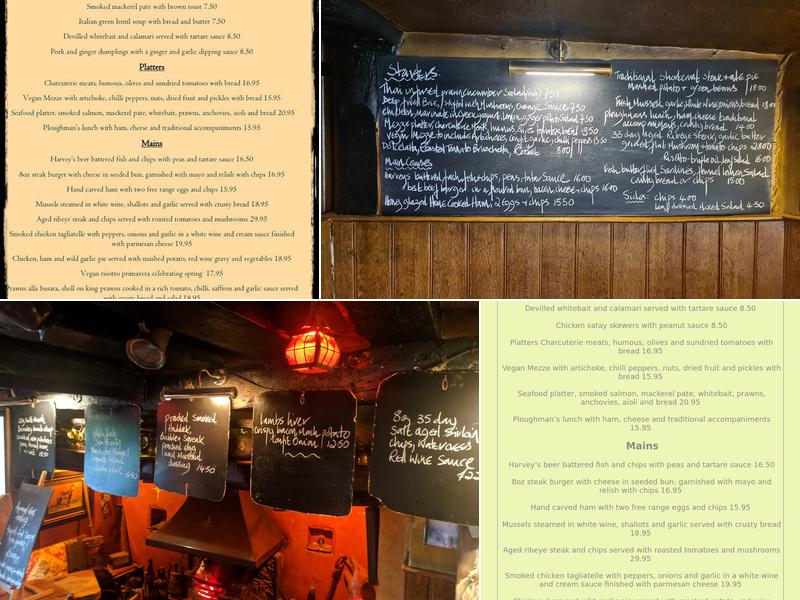 The Star Inn Menu