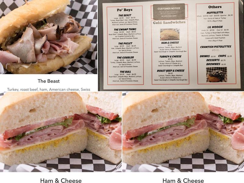 Woogie's Menu