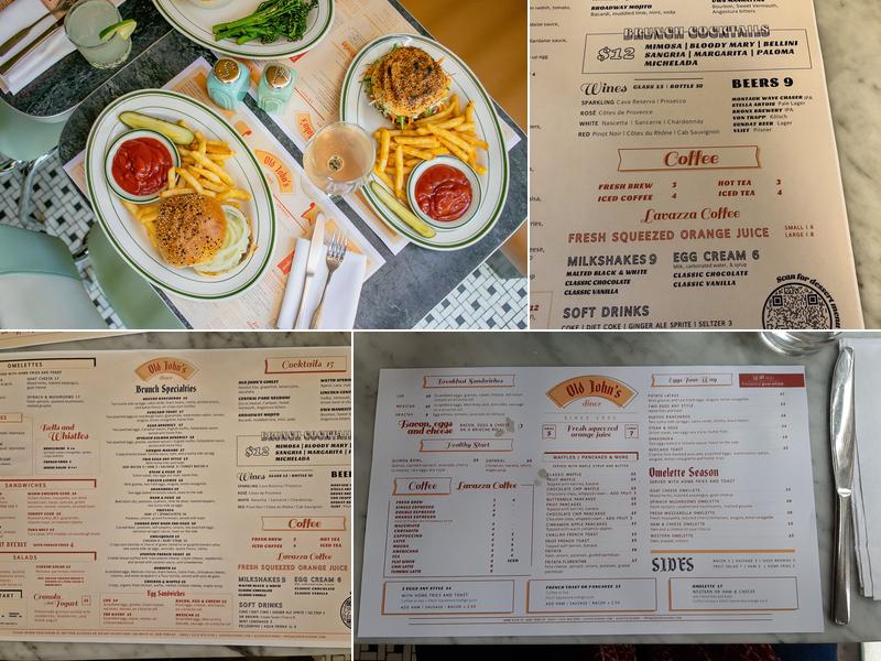 Old John's Luncheonette Menu
