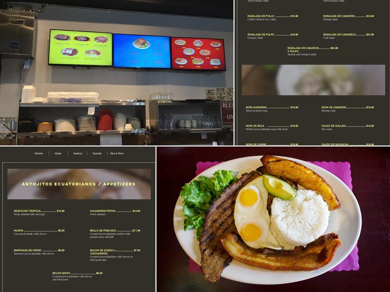 Tropical Menu