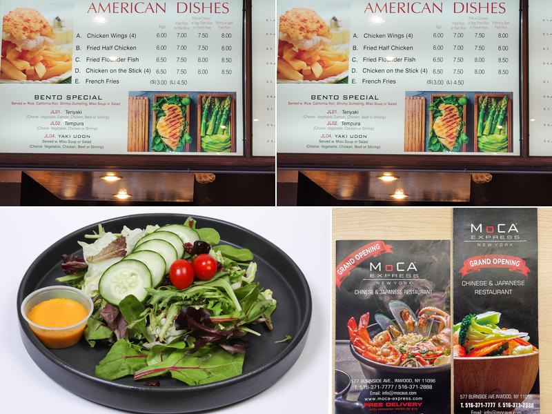 Moca Express Menu