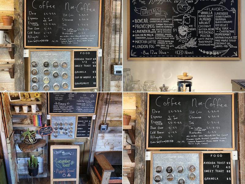 Rugged Grounds Menu