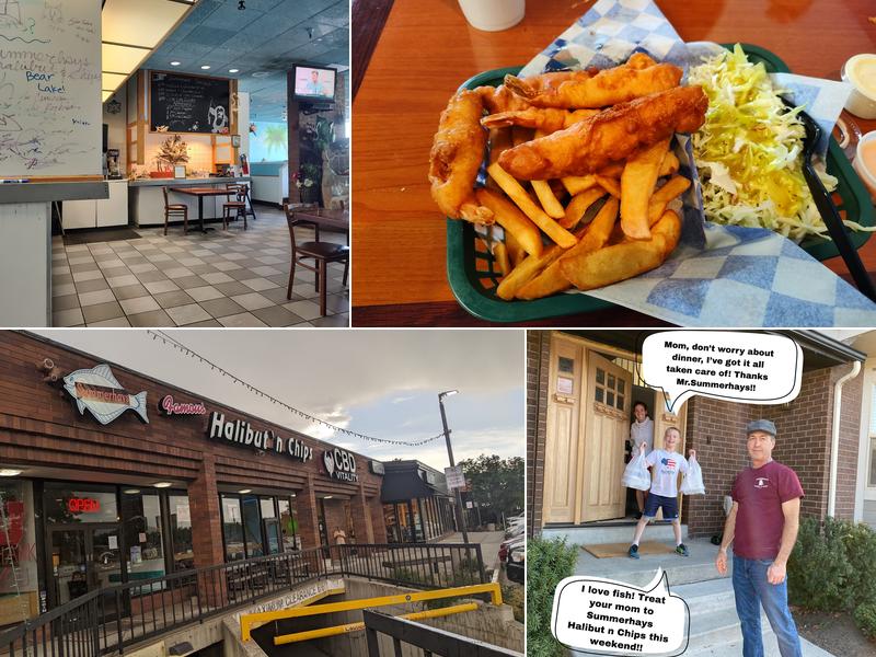 Summerhays Halibut and Chips