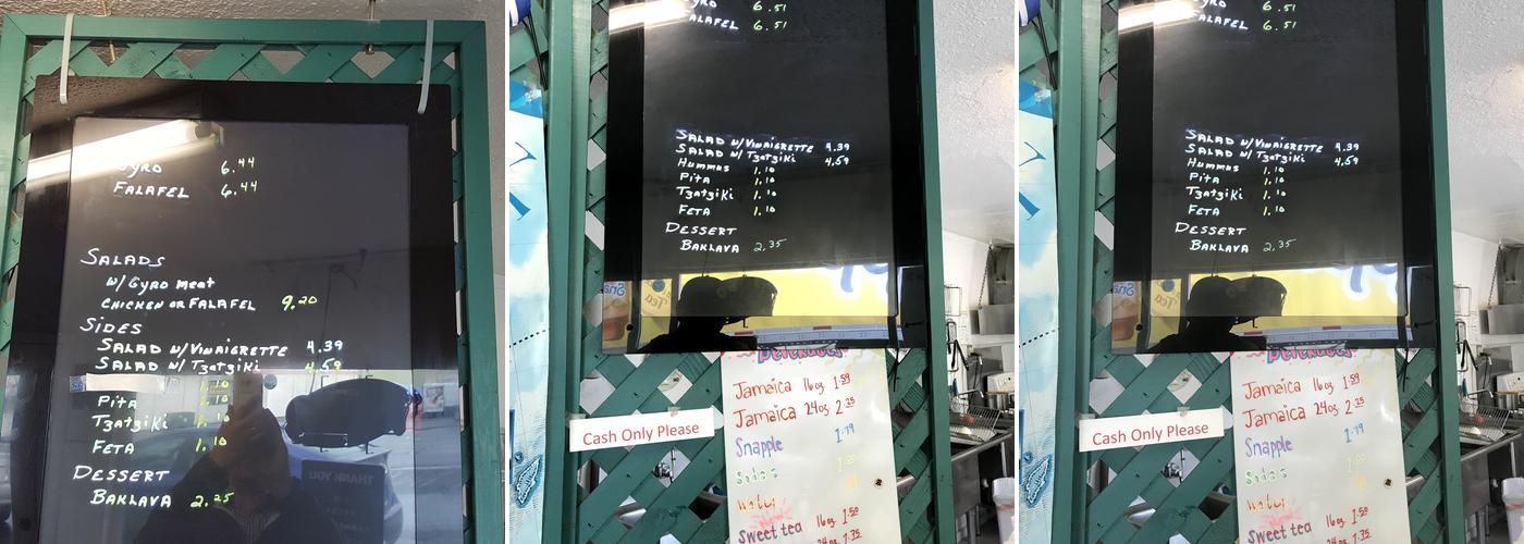 Gyro's Etc. Menu