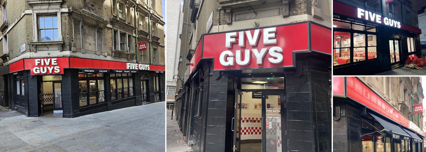 Five Guys Charing Cross