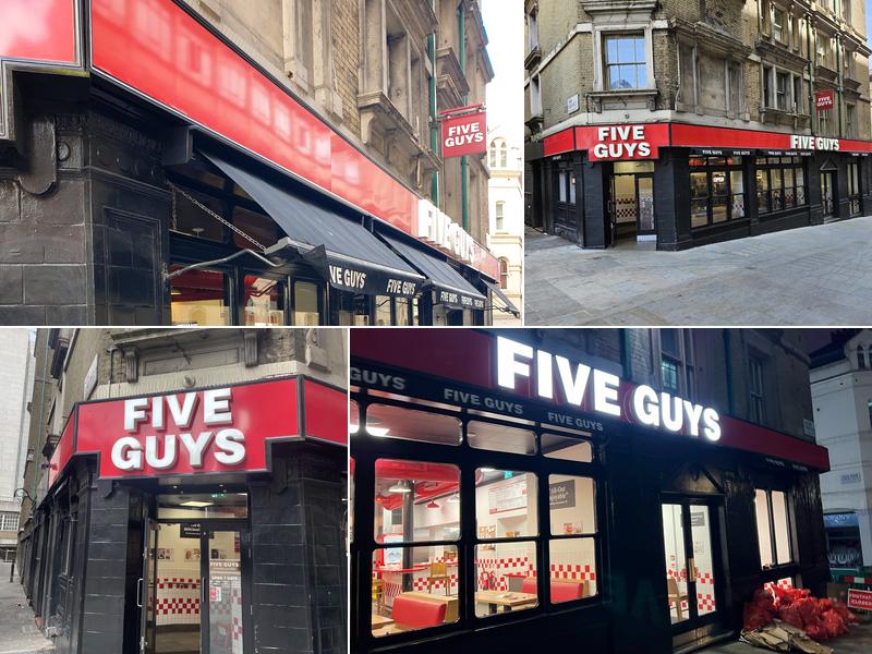 Five Guys Charing Cross
