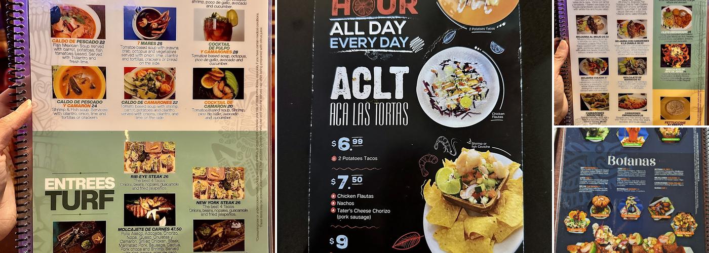 Aca Las Tortas Lynnwood Menu
