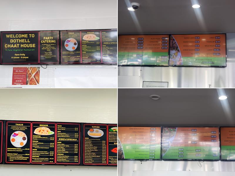 Bothell Chaat House Menu