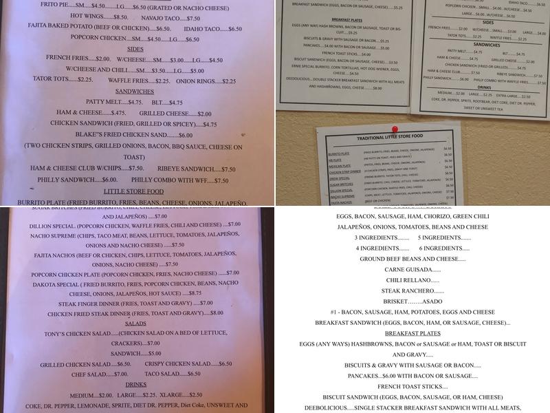 A & S Express Menu